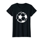 Womens Soccer Mom Soccer Game Day T-Shirt - Trendy Graphic Men Women