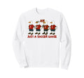 Soccer Player Game Day Silly Sweatshirt - Minimalist Print for Adults