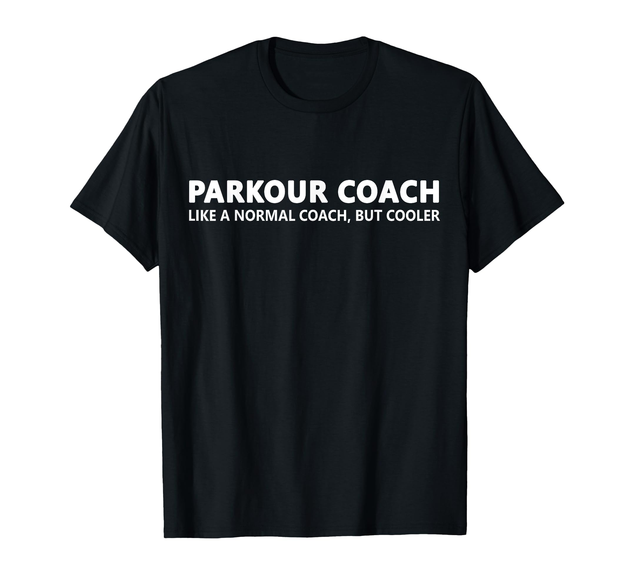 Funny Parkour Coach Definition Parkour T-Shirt - Minimalist Print Unisex