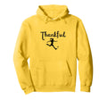 Thankful Soccer Player Thanksgiving Hoodie - Aesthetic Graphic Unisex