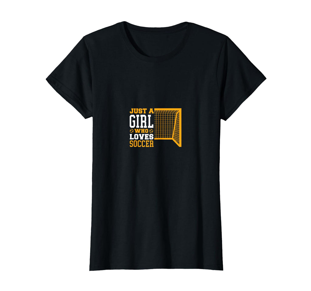 Funny Sport Just Who Loves Soccer T-Shirt - Unique Graphic Unisex