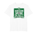 Soccer Mom Duty Proud Parent Sweatshirt - Minimalist Print for Adults