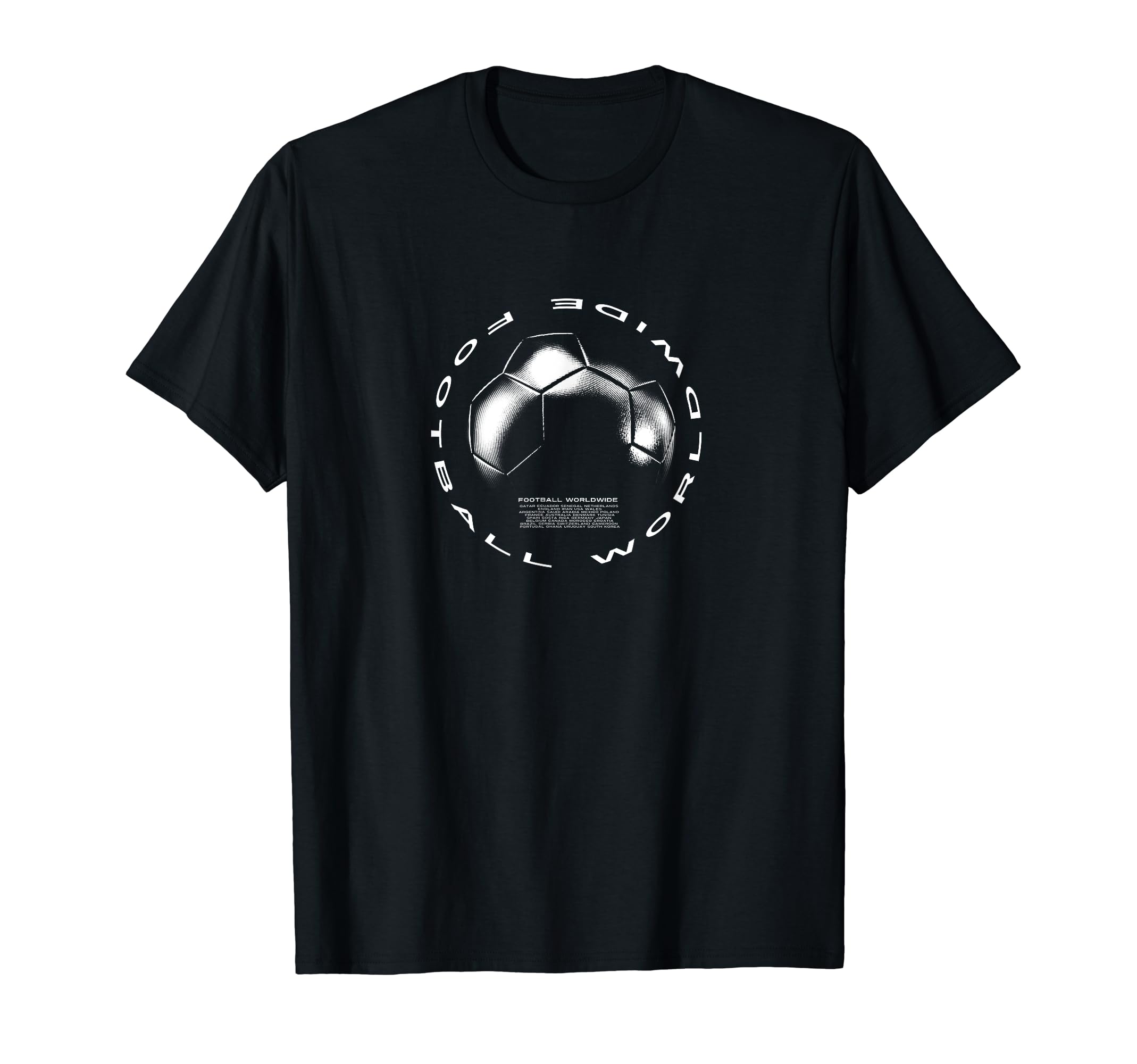 Football 2022 Worldwide Soccer T-Shirt - Custom Art Print for Adults