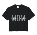 Soccer Mom Soccer Mama Comfort Colors Crop T-Shirt - Unique Graphic Unisex