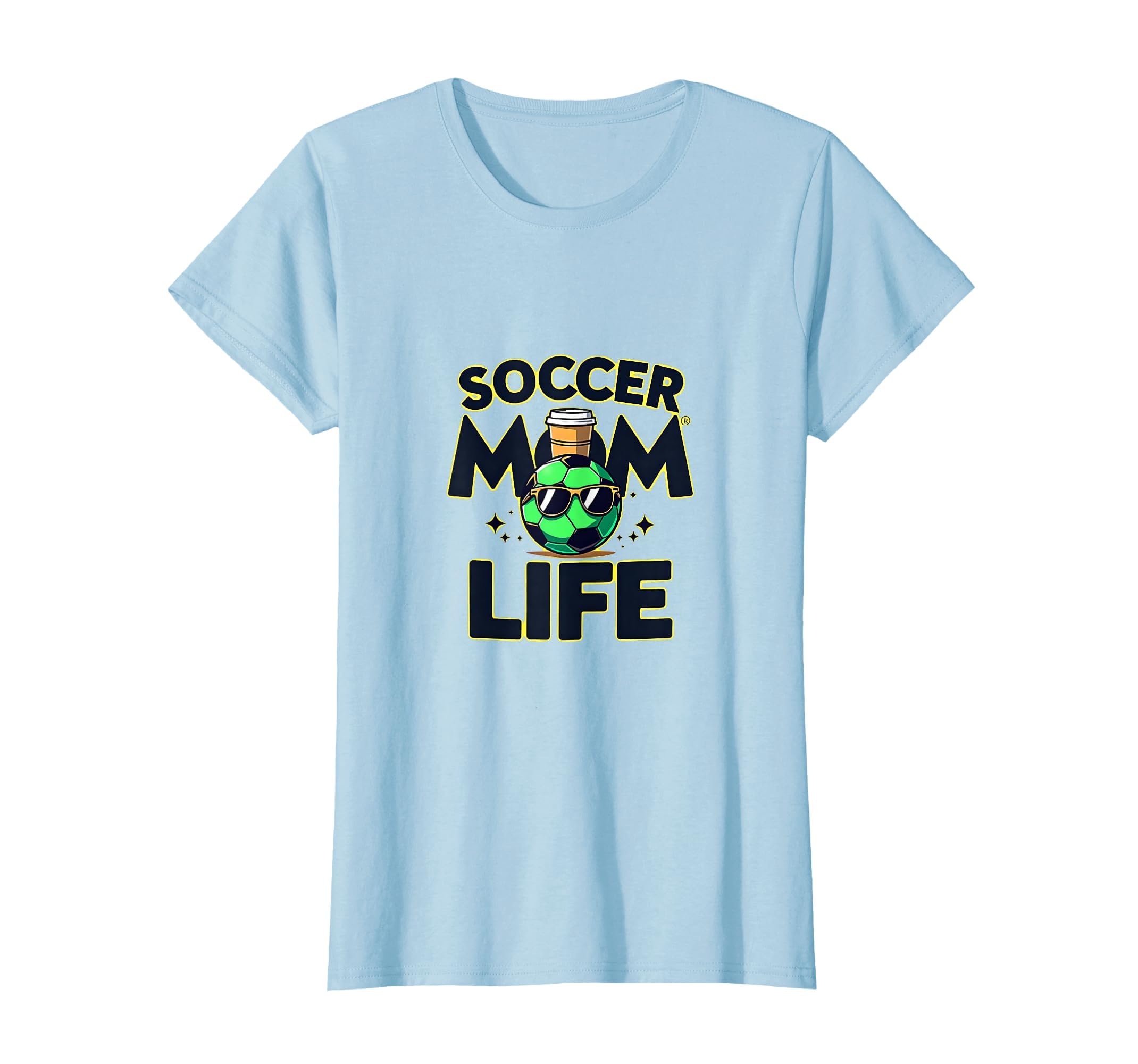 Soccer Mom Life Sports Moms T-Shirt - Fun Novelty Design for Adults