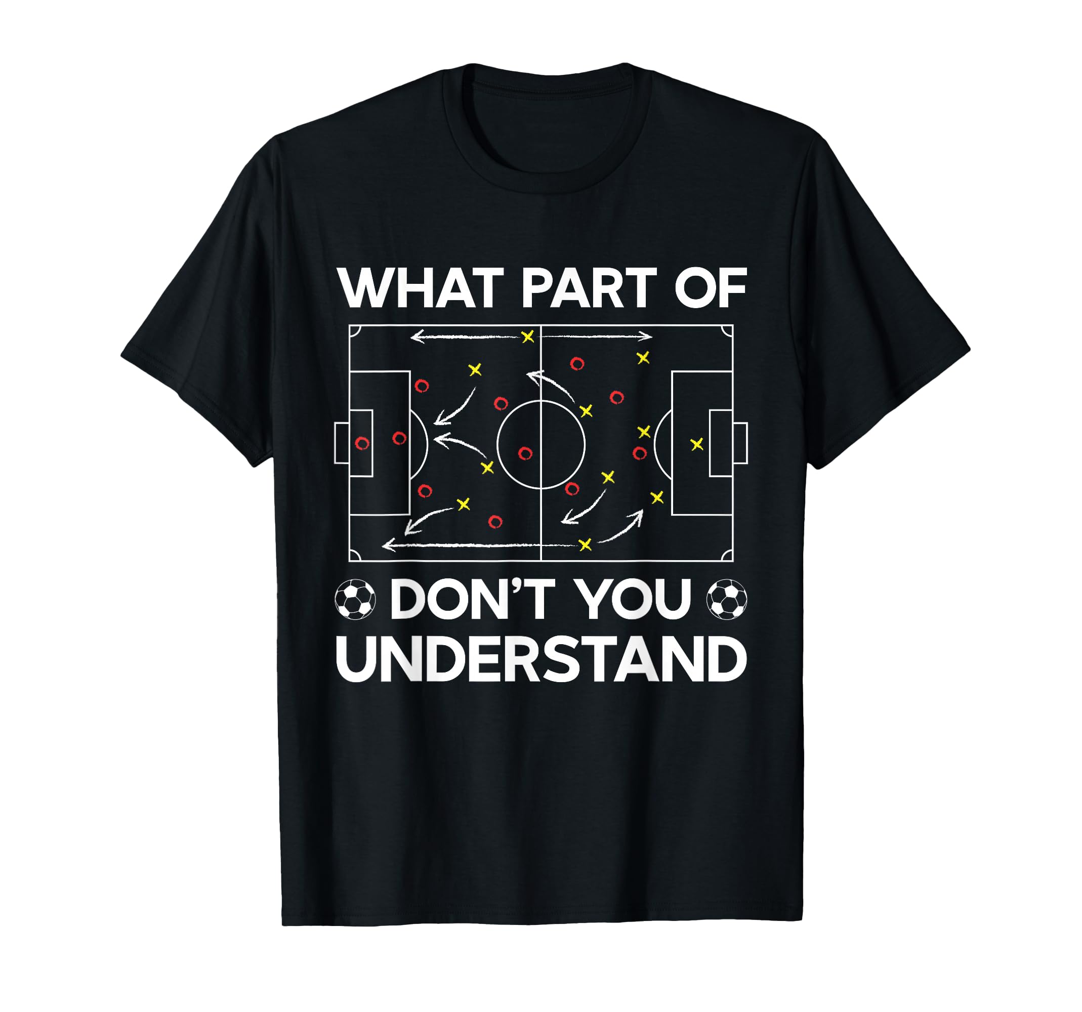 What Part Soccer Dont You Understand T-Shirt - Streetwear Style Men Women