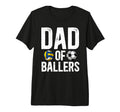 Mens Dad Ballers Proud Volleyball T-Shirt - Minimalist Print Men Women