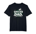 Soccer Dad Louder Than Mom Mens T-Shirt - Casual Everyday Wear for Adults