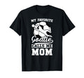 Proud Soccer Keeper Mom Soccer T-Shirt - Casual Everyday Wear Men Women