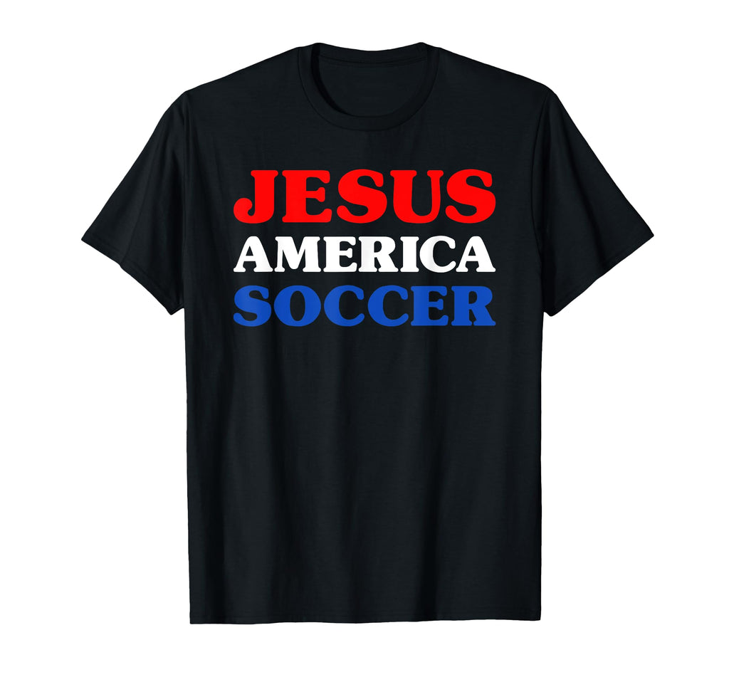 Soccer I Love Soccer Jesus And T-Shirt - Aesthetic Graphic Men Women
