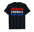 Soccer I Love Soccer Jesus And T-Shirt - Aesthetic Graphic Men Women