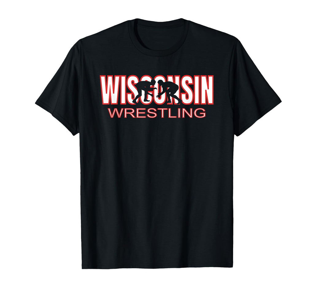 Wisconsin Wrestling Team Coach T-Shirt - Fun Novelty Design Unisex