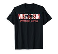 Wisconsin Wrestling Team Coach T-Shirt - Fun Novelty Design Unisex