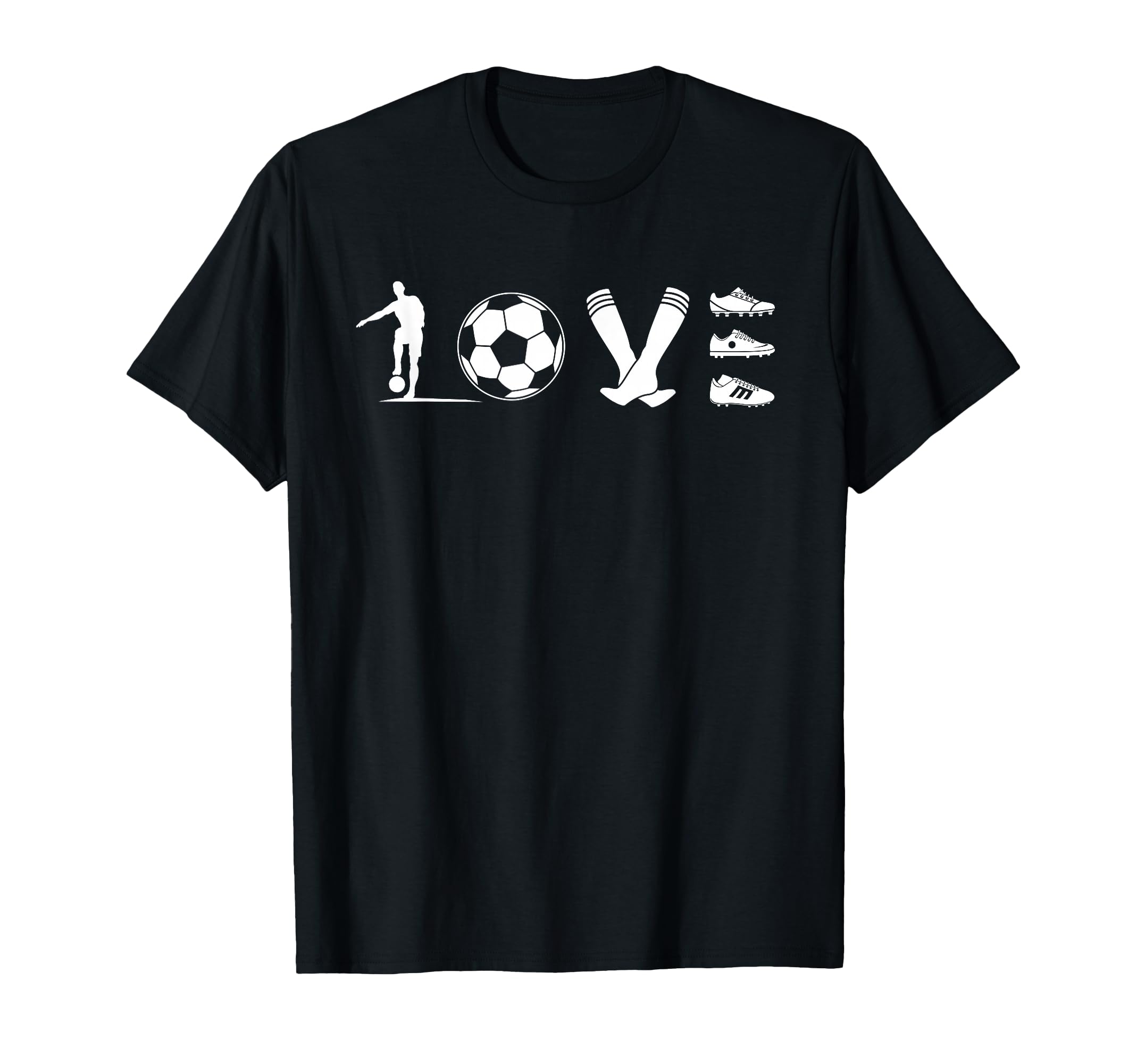 Soccer Art Soccer Lovers Soccer Player T-Shirt - Custom Art Print Men Women