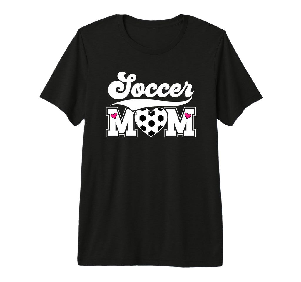 Soccer Mom Soccer Player Mama Soccer T-Shirt - Custom Art Print Unisex