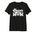 Soccer Mom Soccer Player Mama Soccer T-Shirt - Custom Art Print Unisex