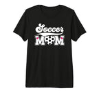 Soccer Mom Soccer Player Mama Soccer T-Shirt - Custom Art Print Unisex
