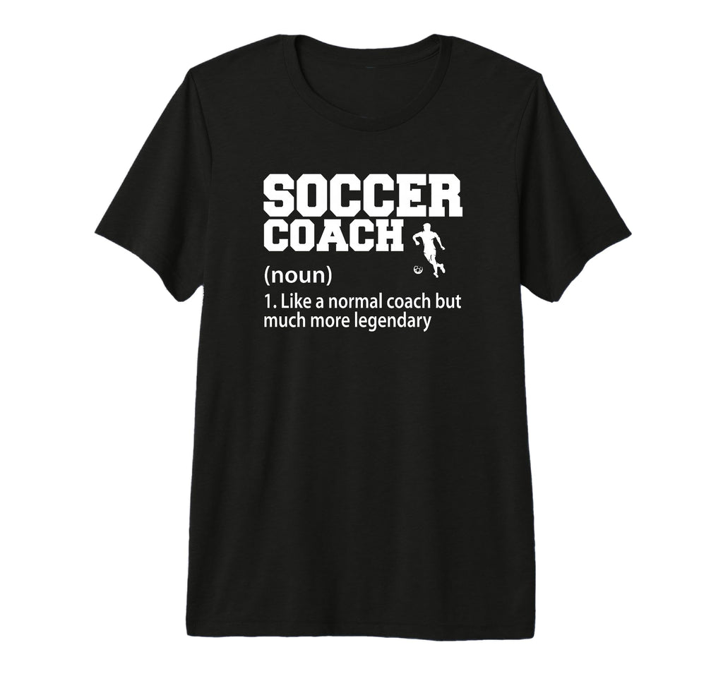 Mens Soccer Coaching Training Trainer T-Shirt - Unique Graphic Unisex