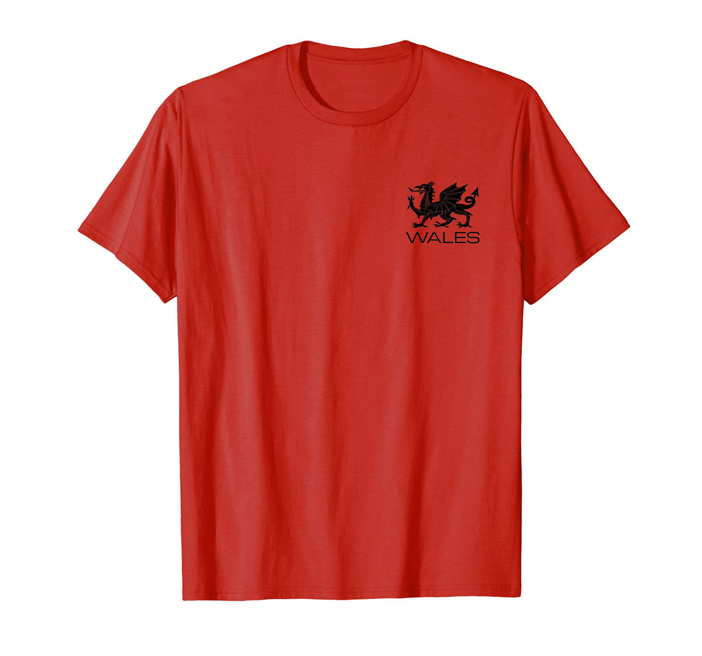Wales Dragon Flag Welsh Banner Sports T-Shirt - Custom Art Print Unisex