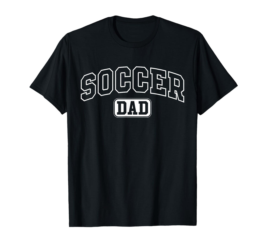 Soccer Dad Funny Athletic T-Shirt - Casual Everyday Wear for Adults