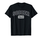 Soccer Dad Funny Athletic T-Shirt - Casual Everyday Wear for Adults