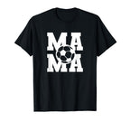 Soccer Mama Sports Mom Ball Cheer T-Shirt - Aesthetic Graphic for Adults
