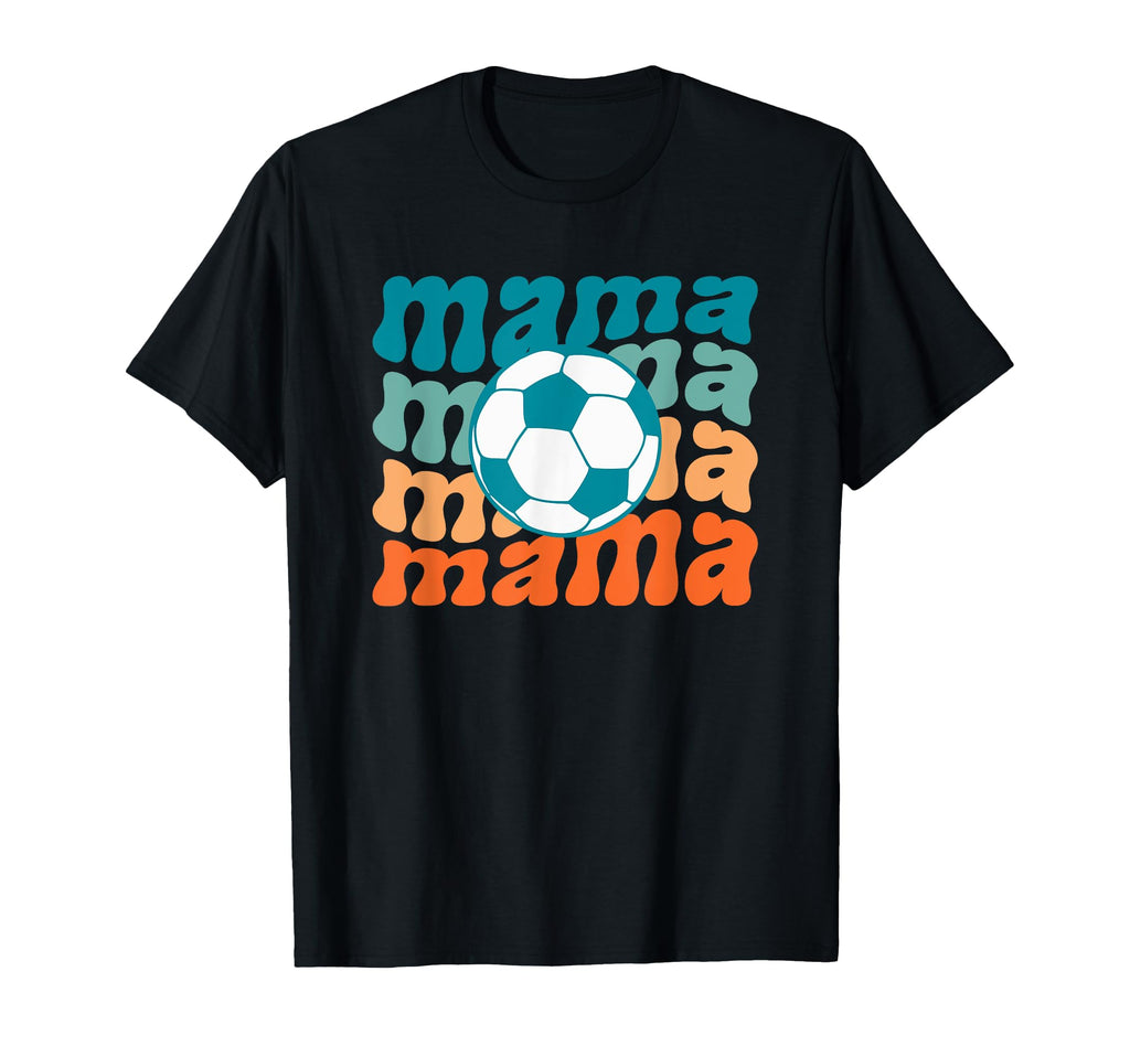 Soccer Mom Mothersday Gift Team Mom T-Shirt - Novelty Apparel for Adults