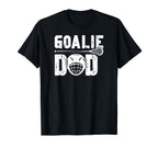 Lacrosse Goalie Dad Lacrosse Goalkeeper T-Shirt - Custom Art Print Unisex
