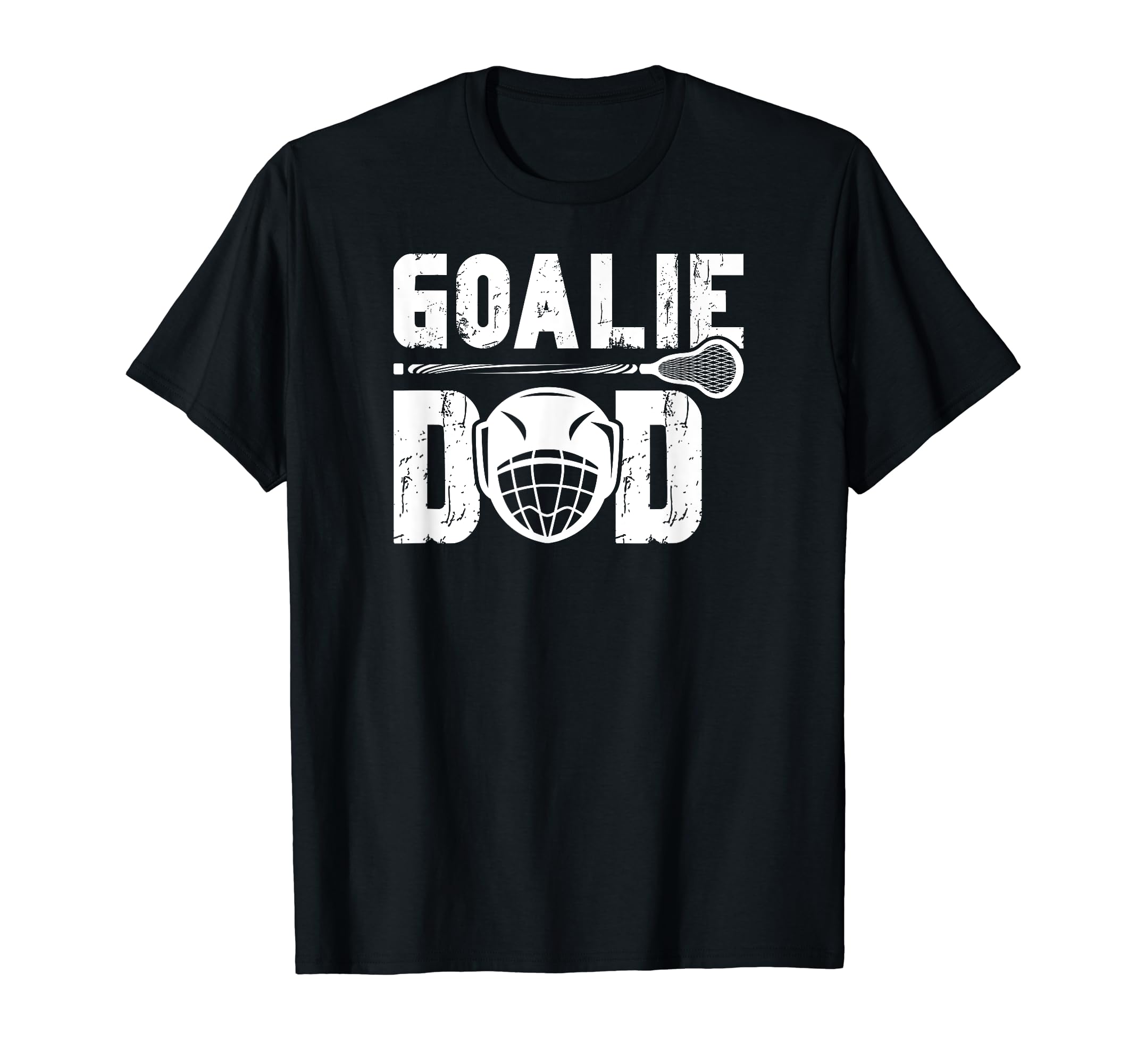 Lacrosse Goalie Dad Lacrosse Goalkeeper T-Shirt - Custom Art Print Unisex