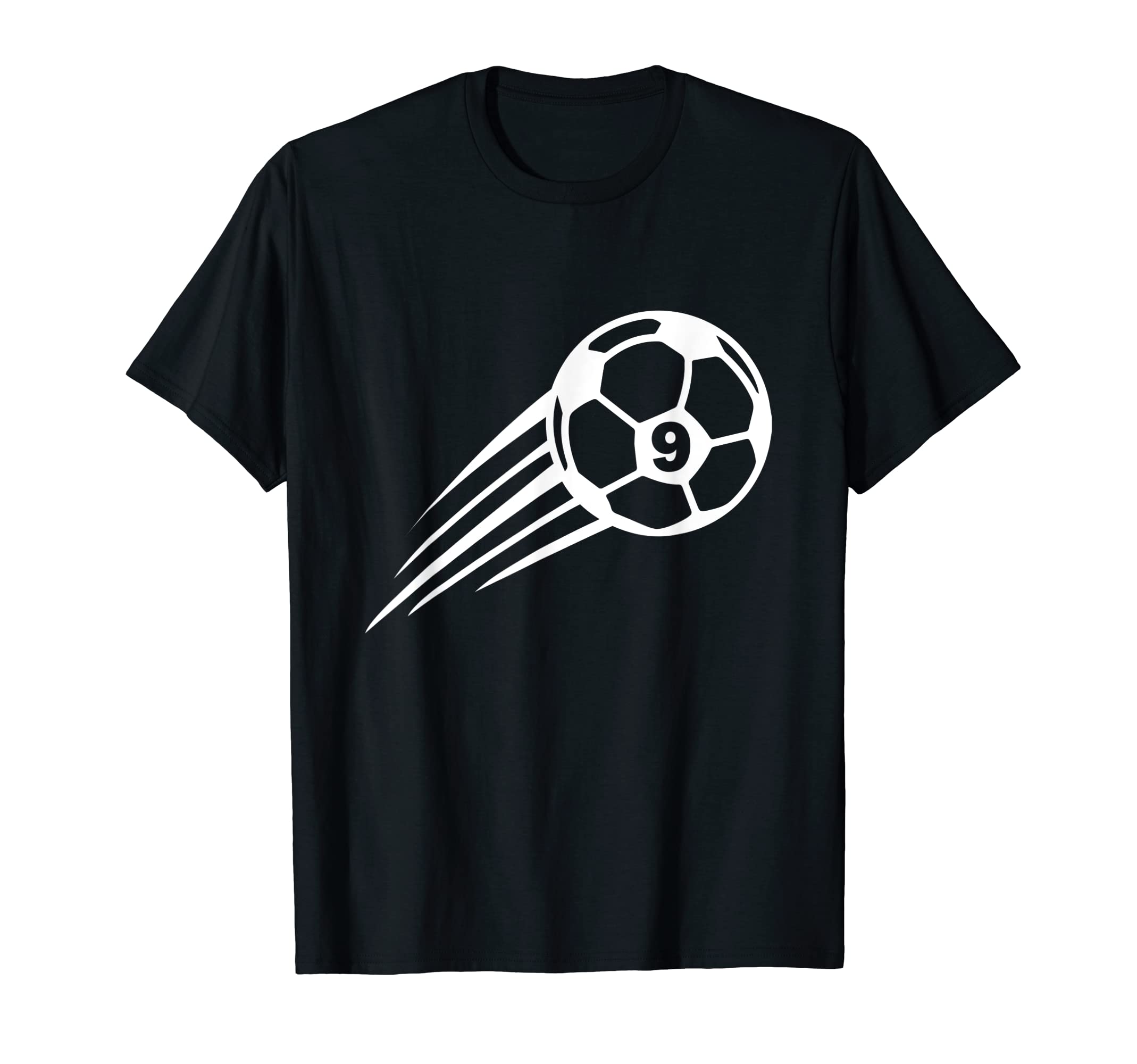 Soccer Shirts Soccer Number 9 T-Shirt - Trendy Graphic Unisex