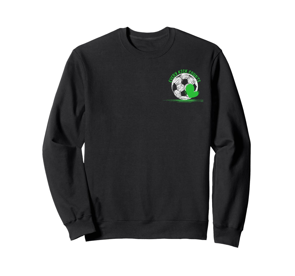 Soccer Gift Motivational Soccer Ball Sweatshirt - Trendy Graphic Unisex