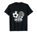 Mom Life Heart Funny Soccer Hockey Mom T-Shirt - Trendy Graphic for Adults