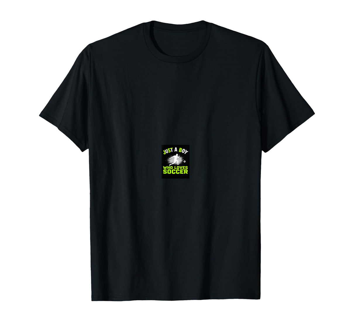 Just Who Loves Soccer Enthusiast T-Shirt - Custom Art Print for Adults