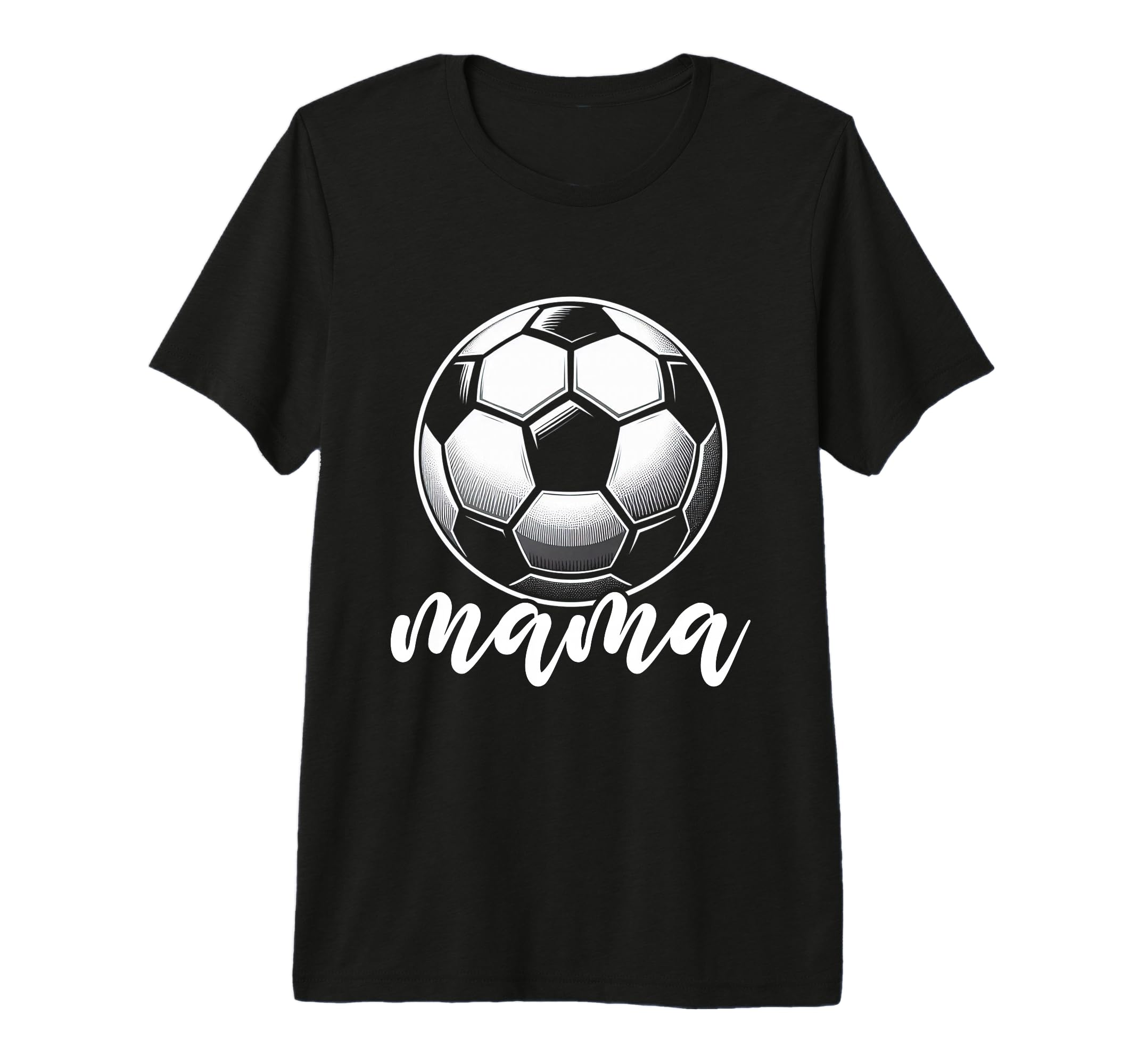 Soccer Ball Mama Soccer Season Football T-Shirt - Novelty Apparel Unisex