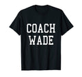 Coach Wade Custom Football Soccer T-Shirt - Aesthetic Graphic Men Women