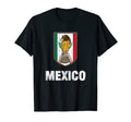 Mexico Soccer Support Team Football T-Shirt - Novelty Apparel Unisex