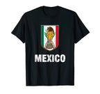 Mexico Soccer Support Team Football T-Shirt - Novelty Apparel Unisex