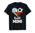 Ball Mimi Soccer Football Volleyball T-Shirt - Fun Novelty Design Unisex