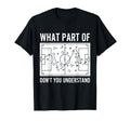 What Part Dont You Understand Funny Soccer T-Shirt - Unique Graphic Unisex