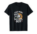 This Mimi Loves Her Soccer Soccer T-Shirt - Custom Art Print for Adults