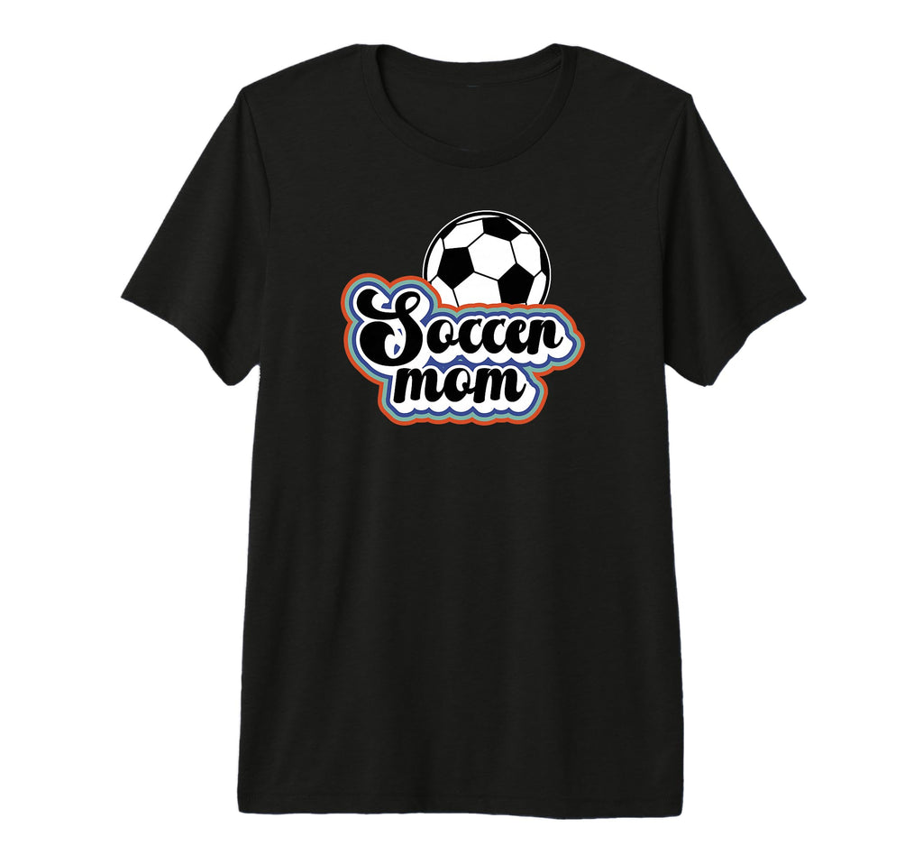Soccer Mom Soccer Player Mother T-Shirt - Minimalist Print Men Women