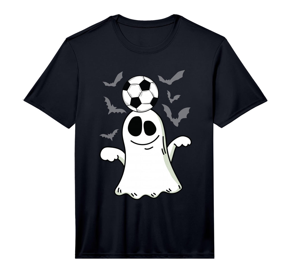 Ghost Playing Soccer Lazy Diy T-Shirt - Trendy Graphic for Adults