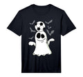 Ghost Playing Soccer Lazy Diy T-Shirt - Trendy Graphic for Adults