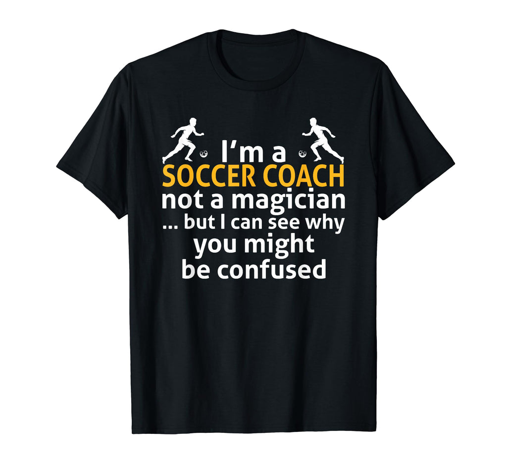 Soccer Coaching Training Trainer T-Shirt - Casual Everyday Wear Unisex