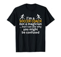 Soccer Coaching Training Trainer T-Shirt - Casual Everyday Wear Unisex