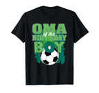 Oma Birthday Soccer Group Family Matching T-Shirt - Custom Art Print Unisex