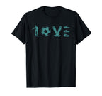 Soccer Love Gift Football Player T-Shirt - Custom Art Print for Adults