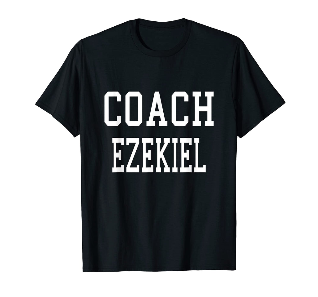 Coach Ezekiel Custom Football Soccer T-Shirt - Novelty Apparel Men Women