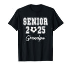 Class 2025 Soccer Senior Matching Family T-Shirt - Minimalist Print Unisex