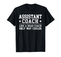 Assistant Coach Funny Sports Coaching T-Shirt - Novelty Apparel Men Women